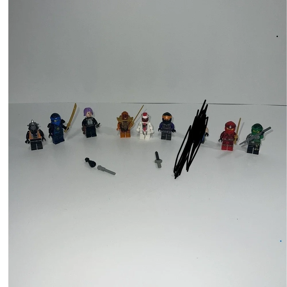 LEGO Marvel Mini-figures Hawkeye Avengers Black Dark Purple ninjango snake